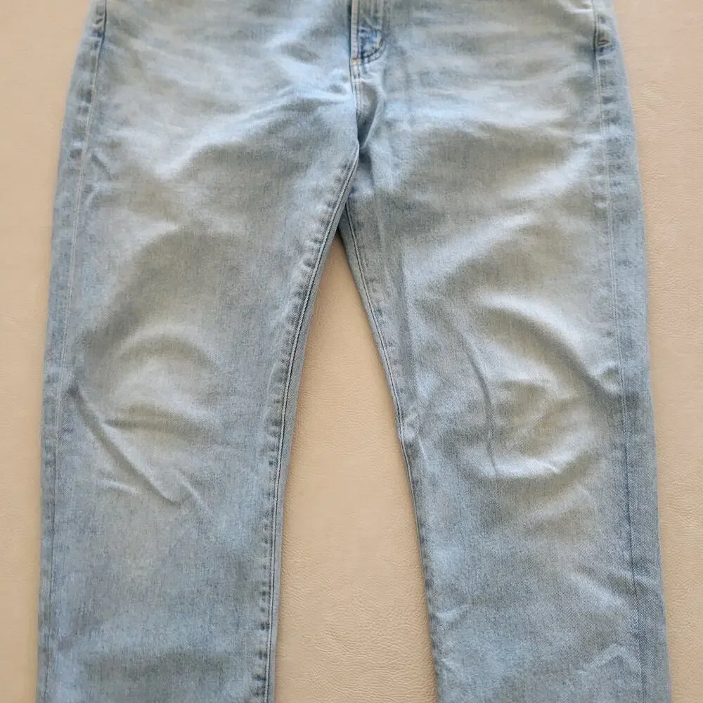 Citizens of Humanity Gage Classic Straight Jeans Mens 33 Light Wash Stretch USA